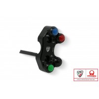 CNC Racing PRAMAC RACING LIMITED EDITION Right Hand Side Billet Switch for use with OE & Brembo RCS Brake Master Cylinders for Ducati Streetfighter V4 / S